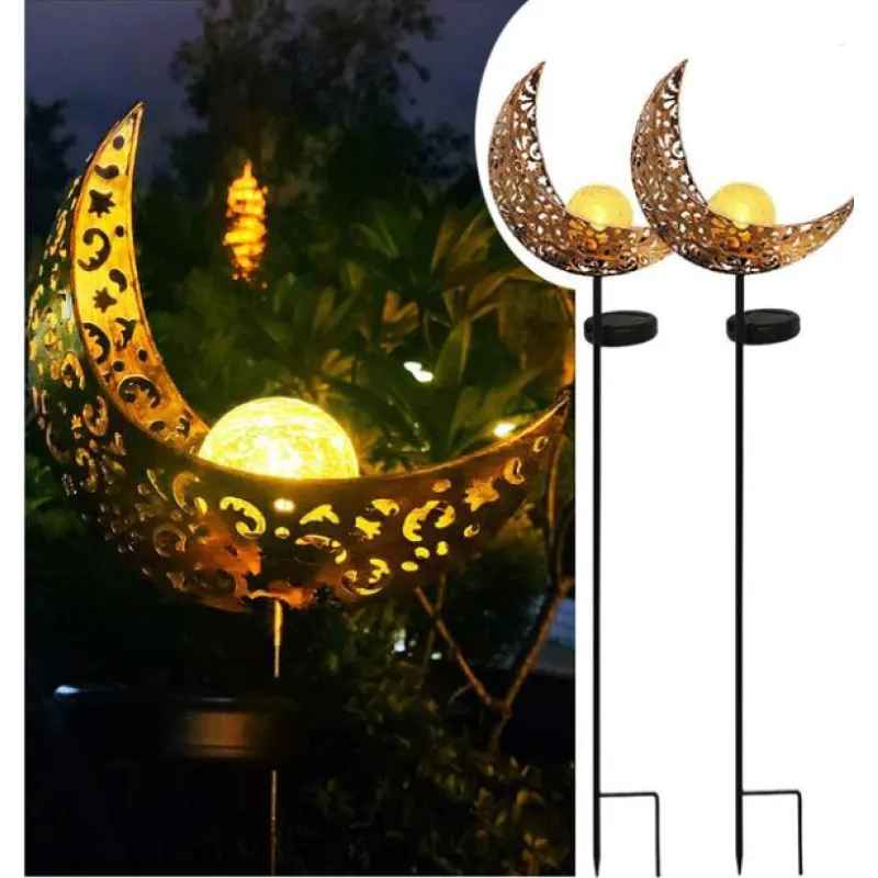 Metall-LED-Lampe für den Garten