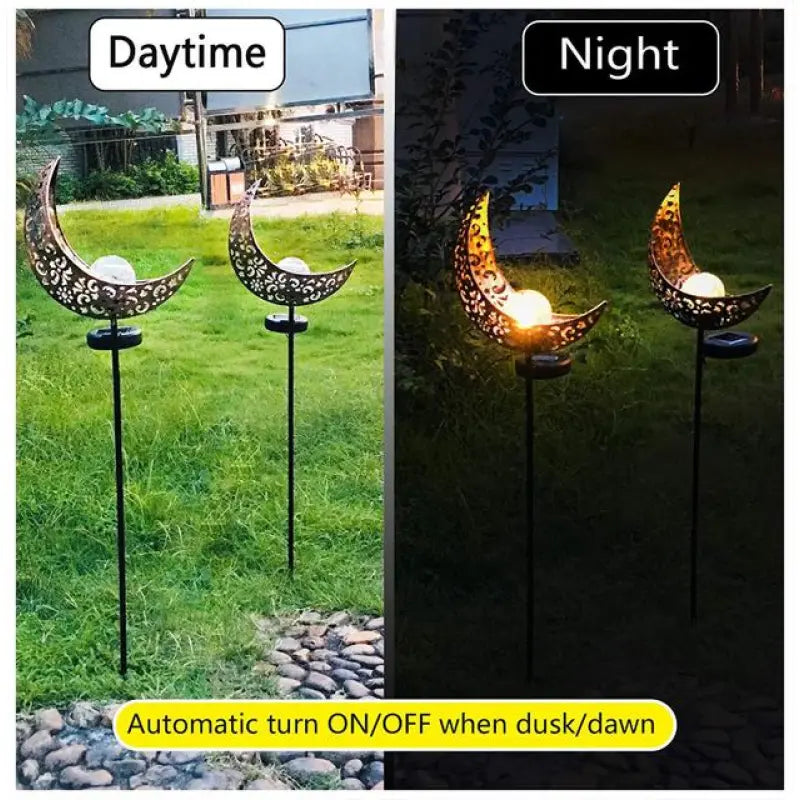 Metall-LED-Lampe für den Garten