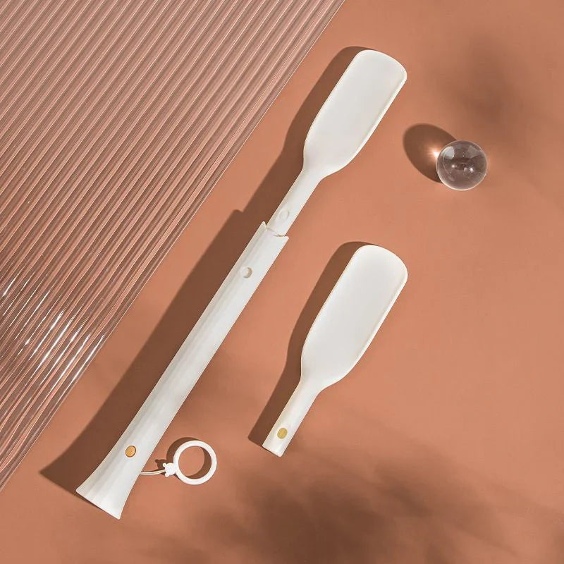 Teleskop-Schuhanzieher für einfaches Anziehen