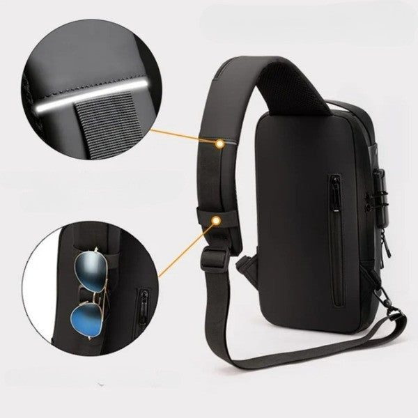 Sichere Crossbody Tasche für Alltag & Reisen