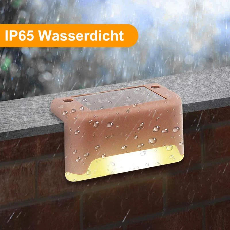 Solar-LED-Gartenleuchte mit Bewegungsmelder (4 Stk.)