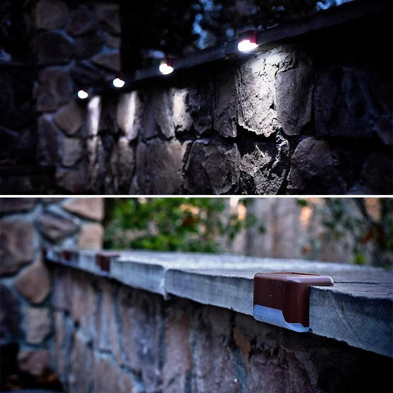 Solar-LED-Gartenleuchte mit Bewegungsmelder (4 Stk.)