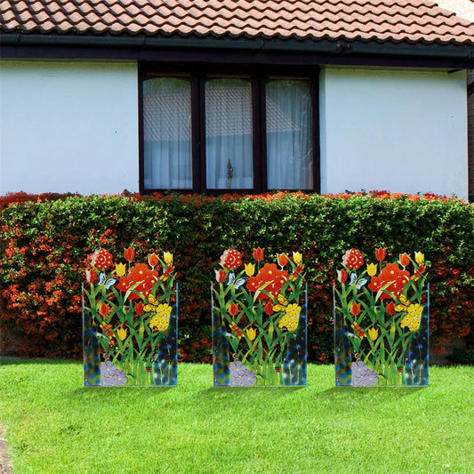 Gartendekoration für den Zaun