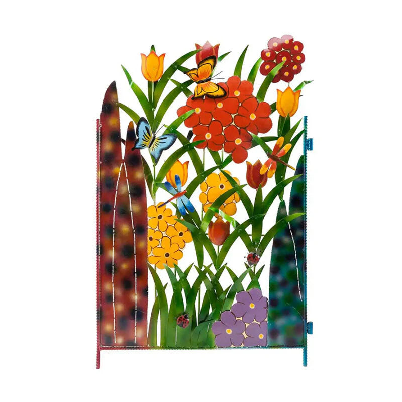 Gartendekoration für den Zaun