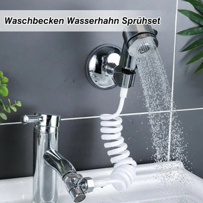 Erweiterbares Sprühset für den Wasserhahn