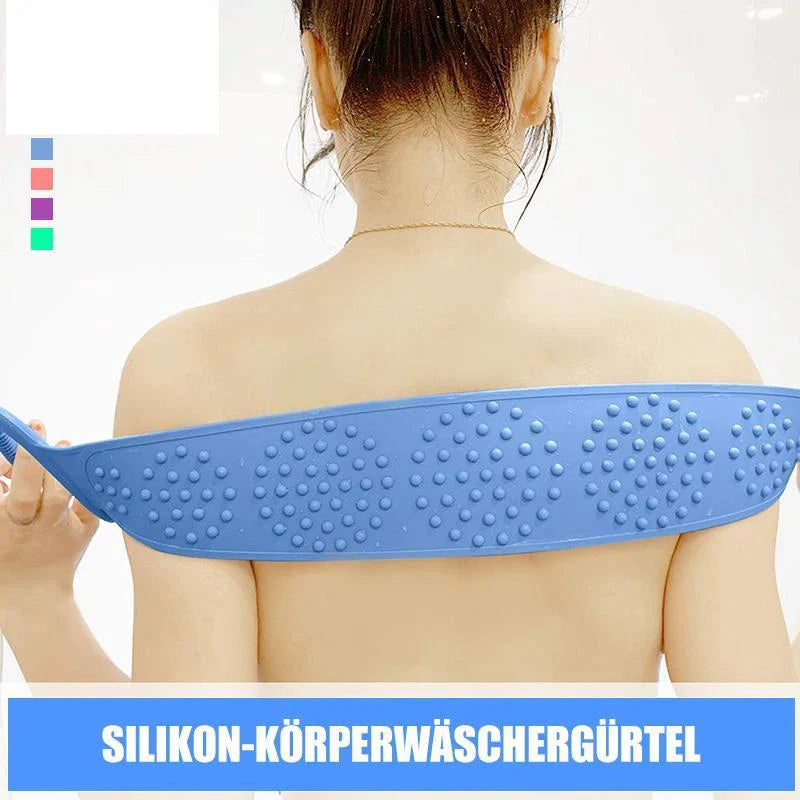 Silikon-Duschgürtel für sanfte Hautreinigung