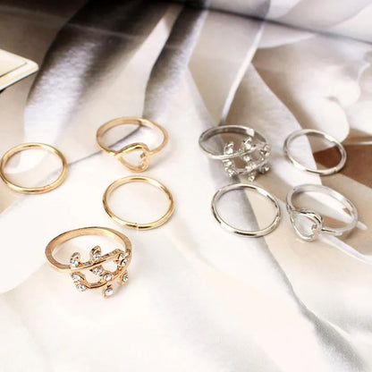 Moderne Ringe (4 Stk.)