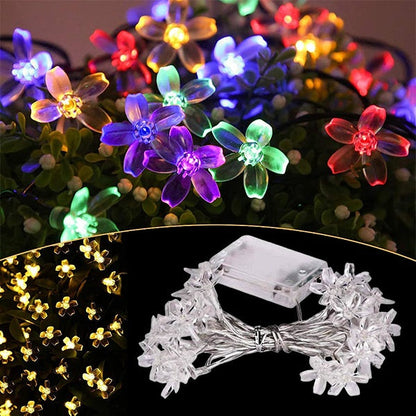 Blütenzauber Gänseblümchen-Lichterkette