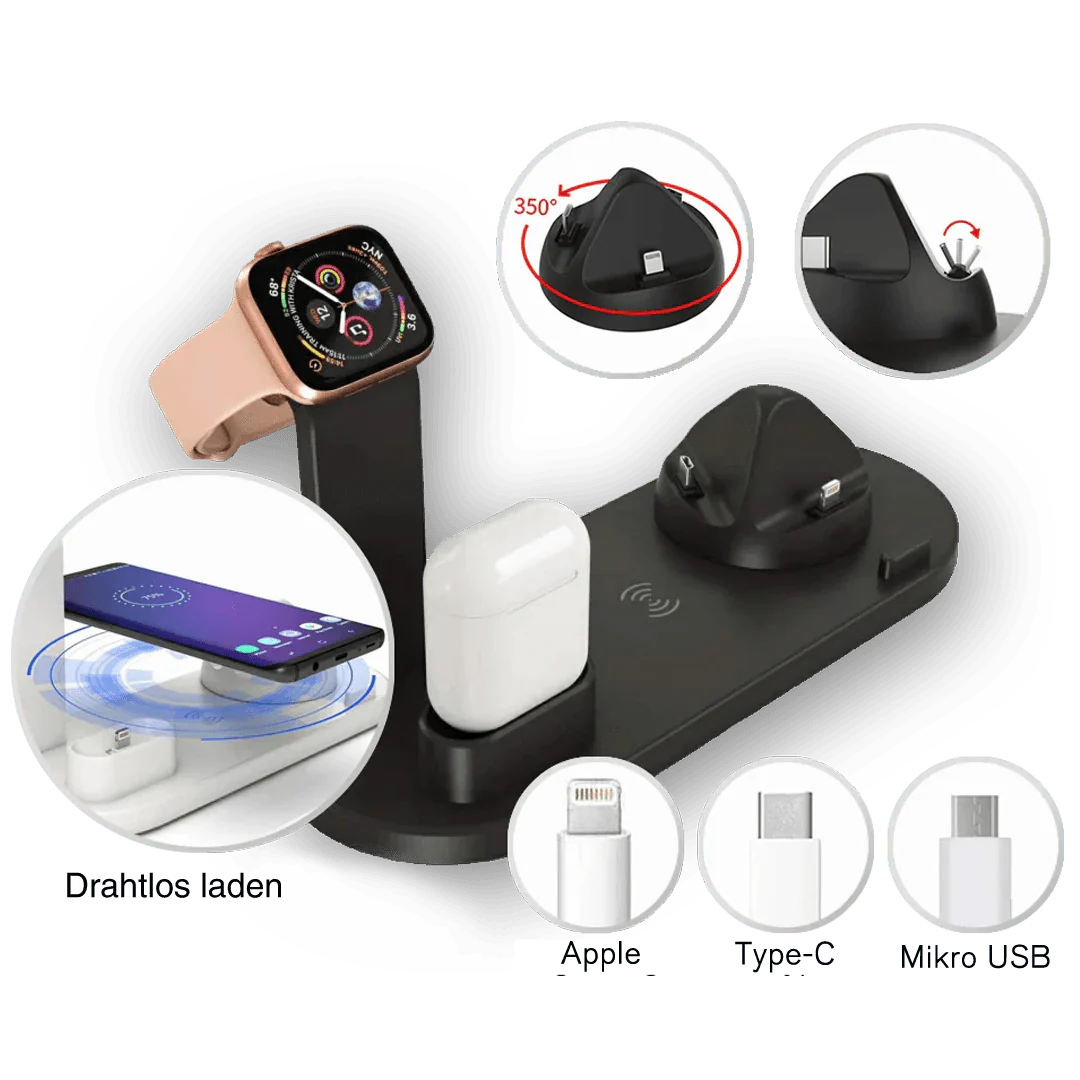 4-in-1 Smarte Ladestation
