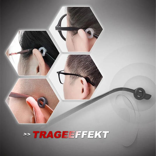 Bequeme Anti-Rutsch-Pads für Brillen (5 Stk.)