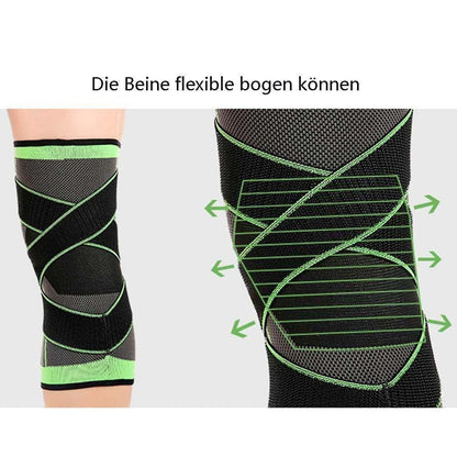 Atmungsaktive & fixierbare Kniestütze