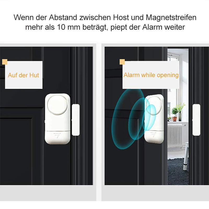 Sicherheitsalarm für Türen und Fenster