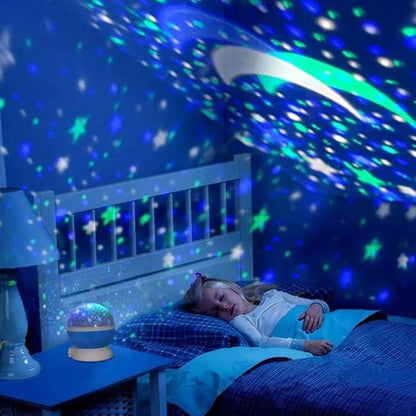 LED-Sternenprojektor für entspannte Nächte