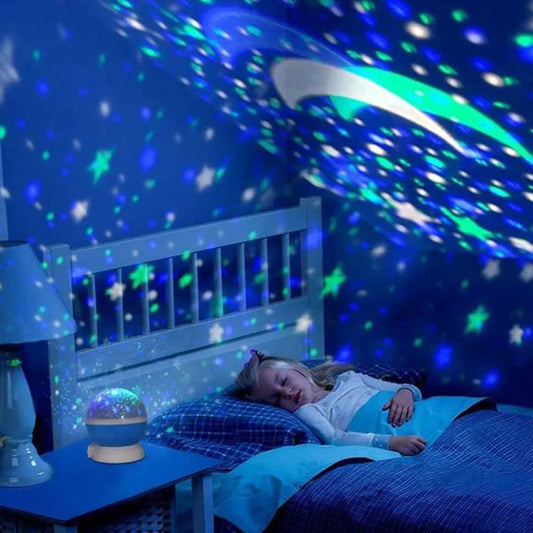 LED-Sternenprojektor für entspannte Nächte