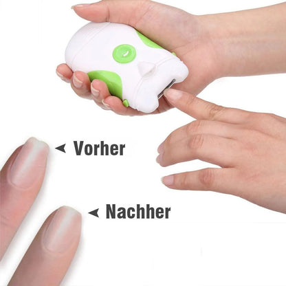Elektrischer Nageltrimmer mit LED-Präzisionslicht