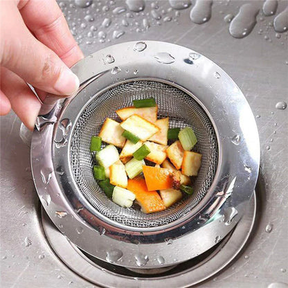 Robuster Edelstahlfilter für das Spülbecken