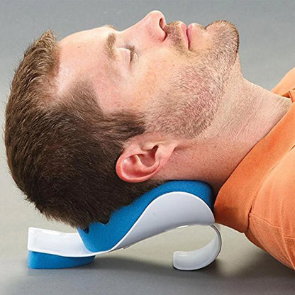 Bequemes Nackenstützkissen in Blau