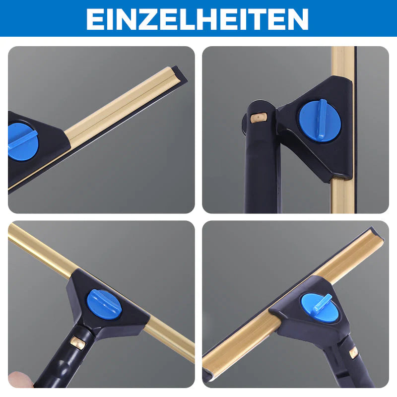 Effizienter Fenster- und Duschabzieher für streifenfreie Reinigung