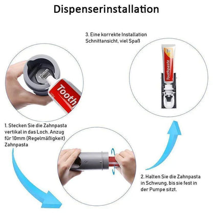 2-in-1 desinfizierender Zahnbürstenhalter