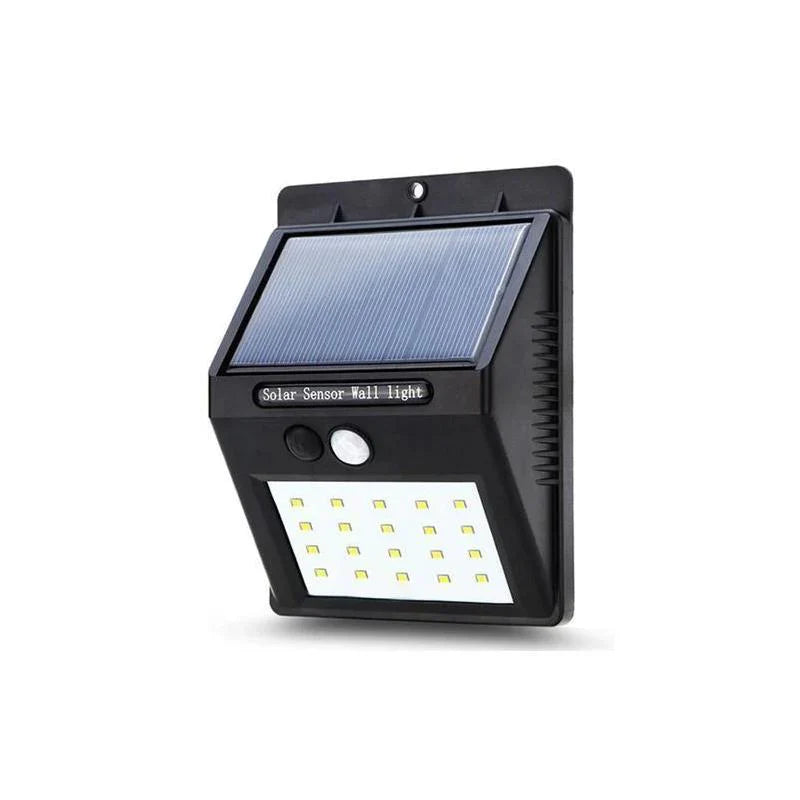 LED Solar-Wandleuchte mit Bewegungssensor