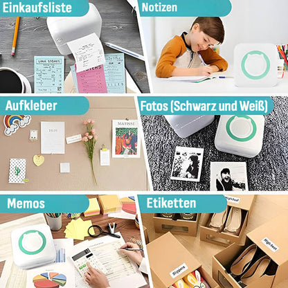 Kabelloser Mini-Drucker für Handys