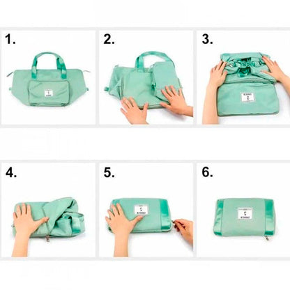 Klappbare Tasche zum Reisen