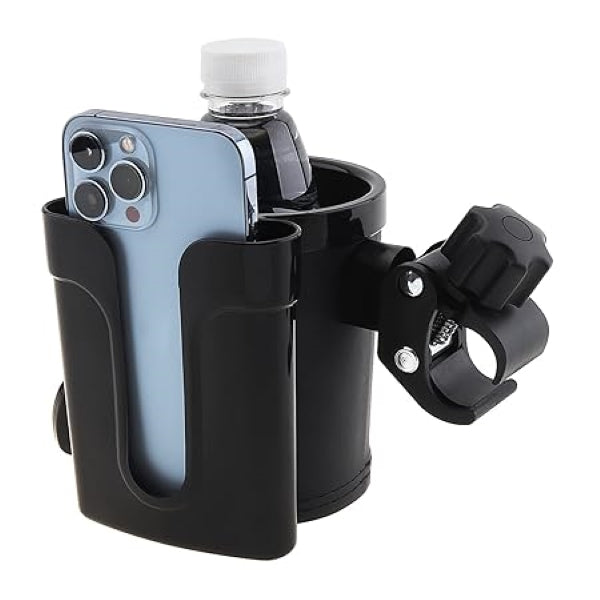 Praktische Halterung für Handy und Becher