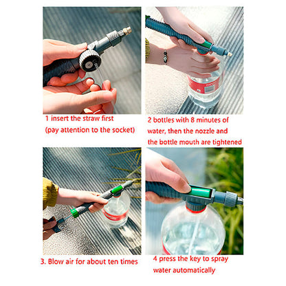 Praktischer Sprühadapter für PET-Flaschen