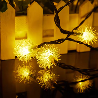 Solar-Lichterkette mit 20 LEDs
