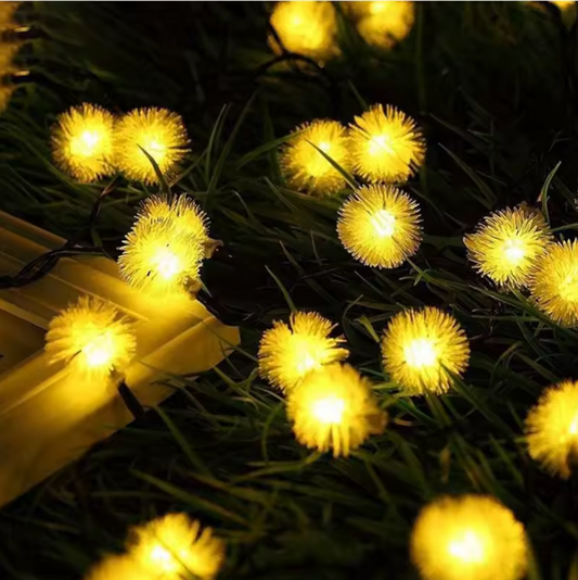 Solar-Lichterkette mit 20 LEDs