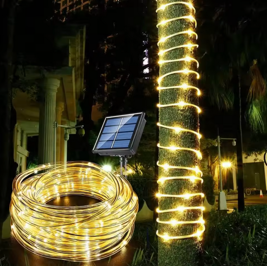 Flexible Lichterkette für Hof & Garten