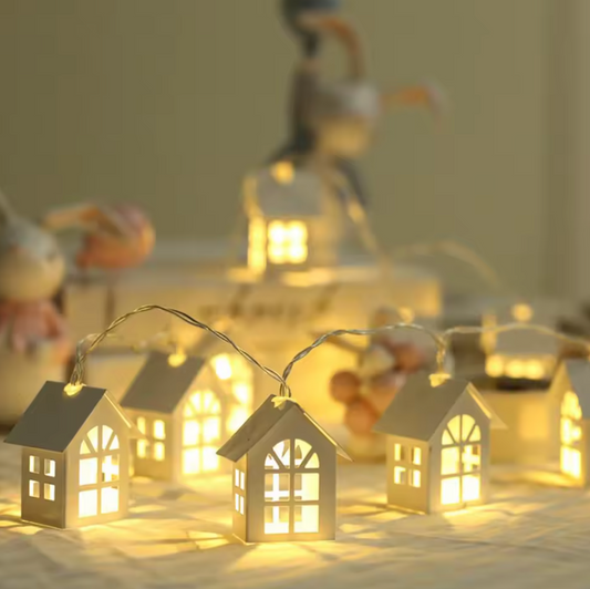 LED-Lichterkette im Baumhaus-Stil