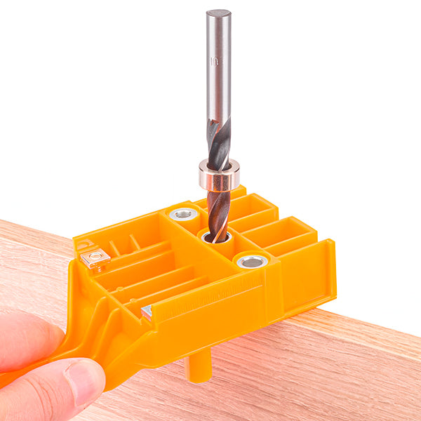 Präzise Dübel-Bohrhilfe