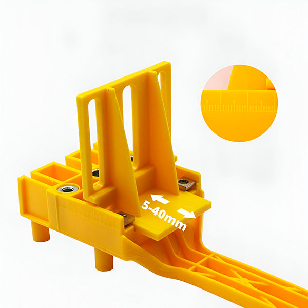 Präzise Dübel-Bohrhilfe