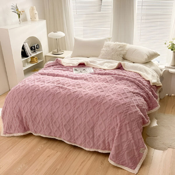 Flauschige Kuscheldecke