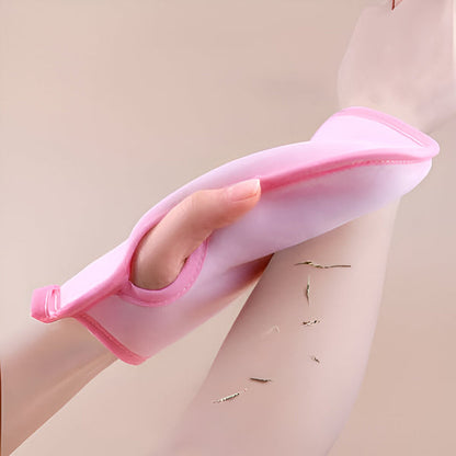 Sanfter Peeling-Handschuh für geschmeidige Haut