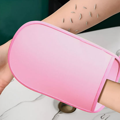 Sanfter Peeling-Handschuh für geschmeidige Haut