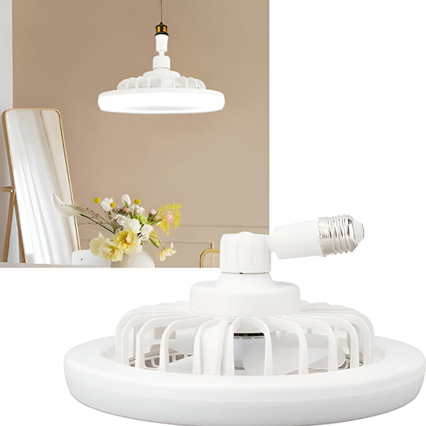 Moderner Deckenventilator mit Licht