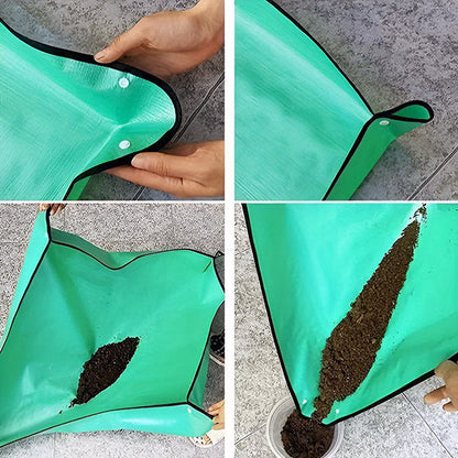 Praktische Umtopfmatte für Pflanzen