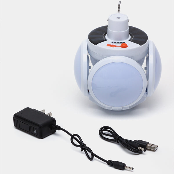 Klappbare Solar-LED-Lampe