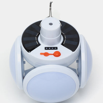 Klappbare Solar-LED-Lampe