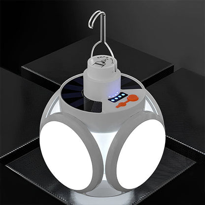 Klappbare Solar-LED-Lampe