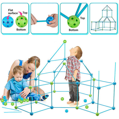 3D-Burg-Bauset für kleine Architekten