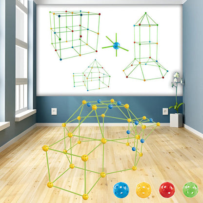 3D-Burg-Bauset für kleine Architekten