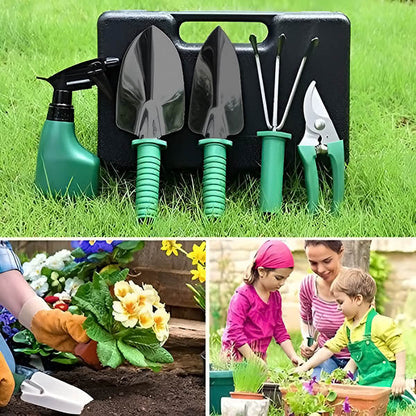 Gartenset im kompakten Design