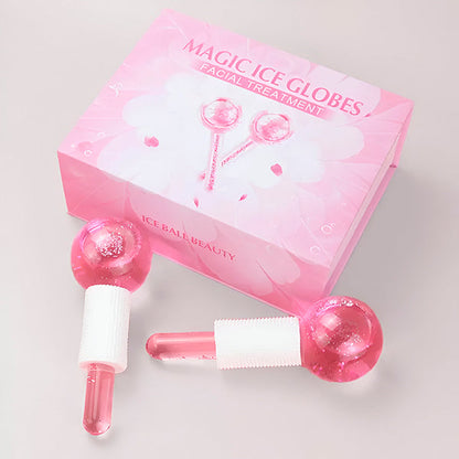 Kühlende Gesichtsmassage-Kugeln (2er-Set)