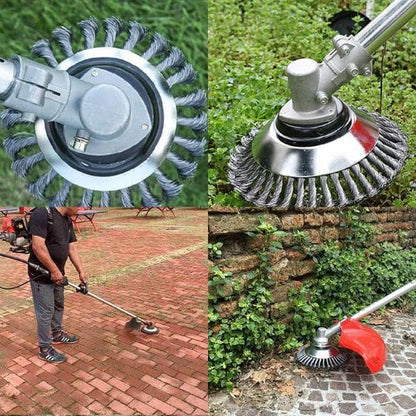 Effizienter Stahldraht-Trimmerkopf für Gartenpflege