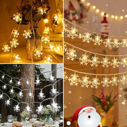 Winterliche Lichterkette