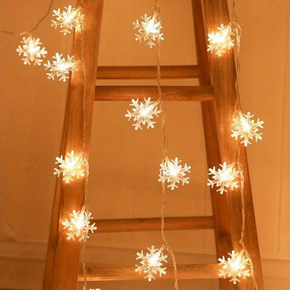Winterliche Lichterkette