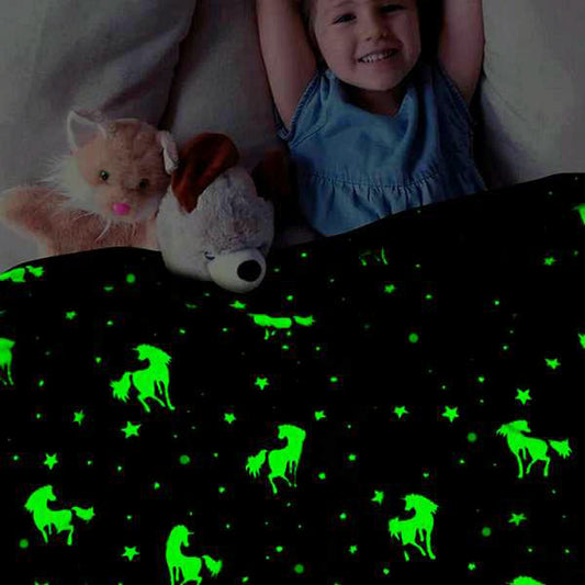 Leuchtende Decke mit Sternenmuster